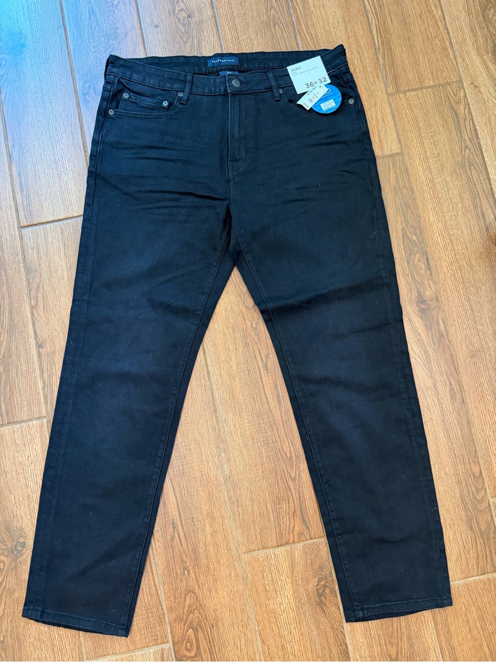 Aeropostale Men’s Slim Jeans in Black / 36x32 / new